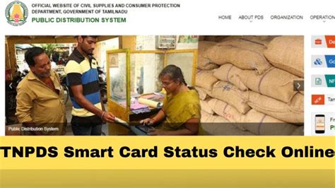 check my smart card status|smart ration card status check.